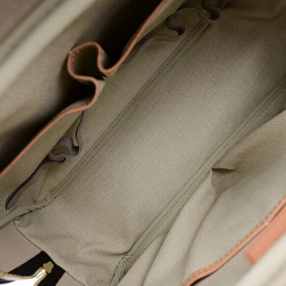 LOUIS VUITTON LV Logo Deauville Hand Bag Monogram Leather Brown M47270 77ED252 - Picture 11 of 16